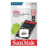 SANDISK ULTRA MICRO SDXC 256GB CL10 UHS-I (100 MB/s olvasási sebesség)