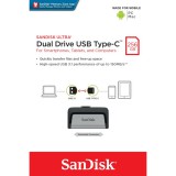 SANDISK ULTRA PENDRIVE 256GB USB Type-C Ezüst