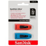 SanDisk ULTRA USB USB flash meghajtó 32 GB USB A típus 3.2 Gen 1 (3.1 Gen 1) Fekete
