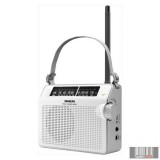 Sangean PR-D6 W Hordozható AM/FM táskarádió (fehér)