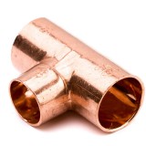 SANHA 22-18-22 T idom szűkített (forrasztható réz)