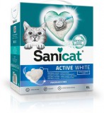 Sanicat Active White csomósodó fehér macskaalom (illatmentes) 6 l