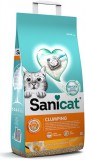 Sanicat Clumping csomósodó macskaalom vanília és mandarin illattal 8 l