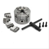 Sanou HB-6787 Acél Önközpontosító Esztergatokmány 80mm 4-pofás K12-80