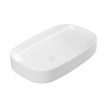 Sanovit MATTEO - PULTRA ültethető - Top Counter - porcelán mosdó - - 65 x 40 cm