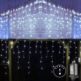 SantaClaus 360 db Ledes jégcsap izzósor hideg fehér