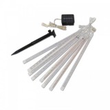 SantaClaus Napelemes "Hóesés" jégcsap fényfüzér