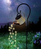 SantaClaus Napelemes locsolókanna világítás