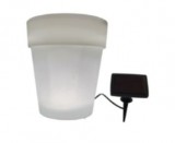 SantaClaus Napelemes virágcserép