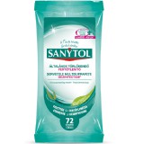 Sanytol fertőtlenítő tisztítókendő 72lap