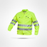 Sara Drogowiec Standard - Munkaruha Jólláthatósági Kabát (Sárga)