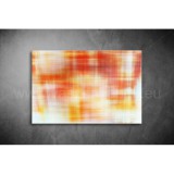 Sárga-Piros Absztrakt Vászonkép 018 eh-018