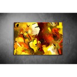 Sárga-Piros Vászonkép 052 fes-052