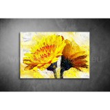 Sárga Virág Vászonkép 027 eh-027