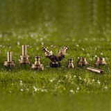 Sárgaréz gyorscsatlakozó kerti tömlőhöz