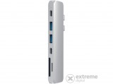 Satechi alumínium Type-C Pro hub, ezüst