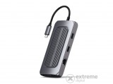 Satechi Aluminium USB-C Multiport MX Adapter, űrszürke