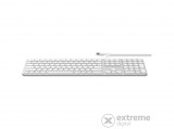 Satechi Aluminum Wired Keyboard for Mac, US, Ezüst