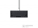 Satechi Slim W1 USB-C BACKLIT Wired Keyboard, US, Űrszürke