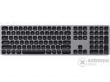 Satechi ST-AMBKM vezeték nélküli billentyűzet Mac-hez, nemzetközi kiosztás, space grey