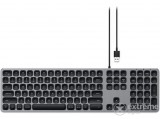 Satechi ST-AMWKM aluminum billentyűzet Mac-hez, US kiosztás, space gray