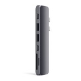 Satechi ST-CMBPM dokkoló állomás és port replikátor USB 3.2 Gen 1 (3.1 Gen 1) Type-C Szürke