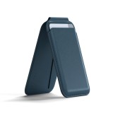 Satechi Vegan-Leather Magnetic Wallet Stand (iPhone 12/13/14/15 all models) Dark Blue ST-VLWB