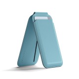 Satechi Vegan-Leather Magnetic Wallet Stand Light Blue AP-MWSB