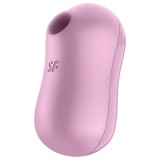 Satisfyer Cotton Candy - akkus léghullámos csikló vibrátor (lila)