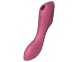 Satisfyer Curvy Trinity 3 - léghullámos 2in1 vibrátor (piros)