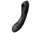 Satisfyer Curvy Trinity 4 - léghullámos 2in1 vibrátor (fekete)