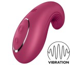Satisfyer Dipping Delight - akkus csikló vibrátor (piros)
