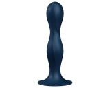 Satisfyer Double Ball-R - súlyozott dildó (kék)