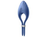 Satisfyer Duelist - akkus vibrációs péniszgyűrű (kék)