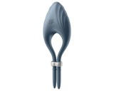 Satisfyer Duelist - akkus vibrációs péniszgyűrű (szürke)