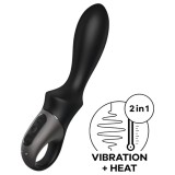 Satisfyer Heat Climax - okos, melegítő anál vibrátor (fekete)