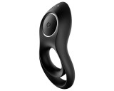 Satisfyer Legendary Duo - akkus, vibrációs péniszgyűrű (fekete)