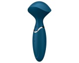 Satisfyer Mini Wand-er - vízálló masszírozó vibrátor (kék)