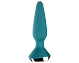 Satisfyer Plug-ilicious 1 - okos anál vibrátor (zöld)