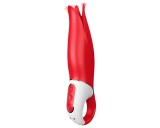 Satisfyer Power Flower - akkus, vízálló vibrátor (piros)