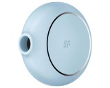 Satisfyer Pro To Go 3 - akkus, léghullámos csiklóizgató (kék)