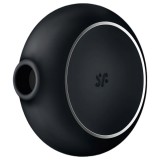 Satisfyer Pro To Go 3 - léghullámos csiklóizgató (fekete)