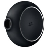 Satisfyer Pro To Go 3 - léghullámos csiklóizgató (fekete)