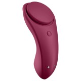 Satisfyer Sexy Secret - okos vízálló bugyi vibrátor (piros)