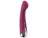 Satisfyer Spinning G-Spot 1 - forgó fejes G-pont vibrátor (piros)