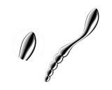 Satisfyer Star Force 1 - gömbös acéldildó (ezüst)