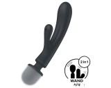 Satisfyer Triple Lover - G-pont és masszírozó vibrátor (ezüst)