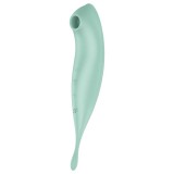 Satisfyer Twirling Pro - okos 2in1 csikló vibrátor (menta)