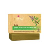Sattva Ayurveda Sattva Pure organikus szappan 100g - Tulsi