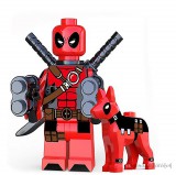 Saturey Deadpool kutyával mini figura